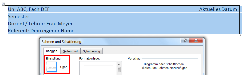 Handout Tipps Zum Aufbau Beispiele Und Muster Prasentationstipps De